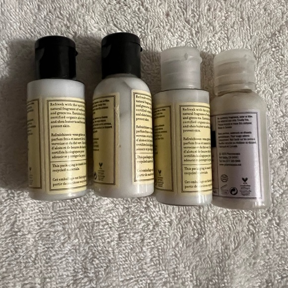 PHARMACOPIA TRAVEL TOILETRIES BUNDLE- 3 LOTIONS/ 1 HAIR CONDITIONER - Picture 5 of 5
